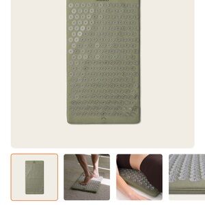 Never Used Acupressure Mat for Relaxation - Olive Green,